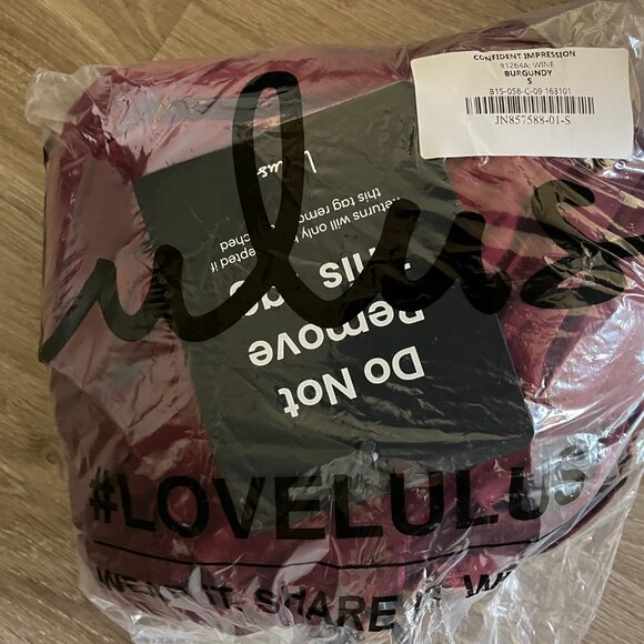 Lulus Confident Impression Burgundy Satin Pleated Halter Jumpsuit Red Size S, M - Picture 4 of 4